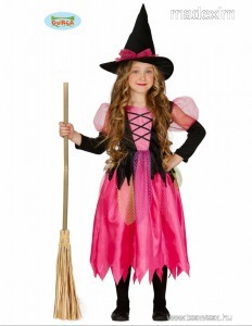 szuper csini pink lila boszi boszorkány halloween jelmez E23 4200 << lejárt 1870727 54 fotója