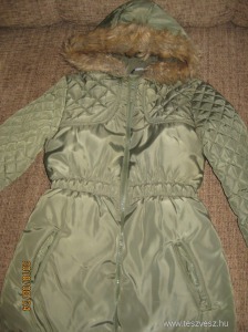 George khaki-zöld téli kabát- 9-10év << lejárt 2064724 56 fotója