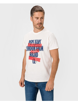 Pepe Jeans Curtis Póló Fehér