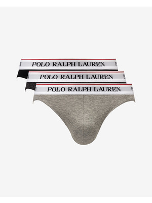 Polo Ralph Lauren 3 db-os Alsónadrág szett Fekete Szürke << lejárt 547210