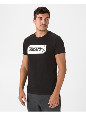 SuperDry Core Póló Fekete << lejárt 251637