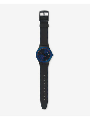 Swatch Sistem Notte Karóra Fekete Kék << lejárt 276164