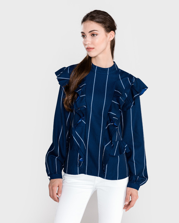 Scotch & Soda Blúz Kék fotója