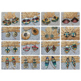 Handmade egyedi török kerámia ékszerek: különleges fülbevalók << lejárt 835364
