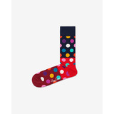 Happy Socks Big Dot Zokni Piros Többszínű << lejárt 229221
