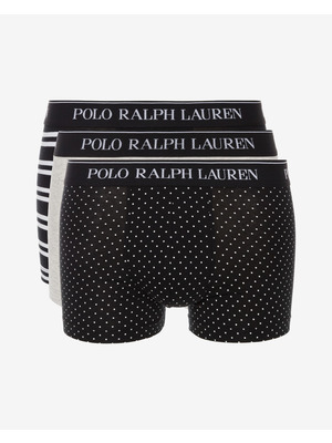 Polo Ralph Lauren 3 db-os Boxeralsó szett Fekete Szürke << lejárt 504449