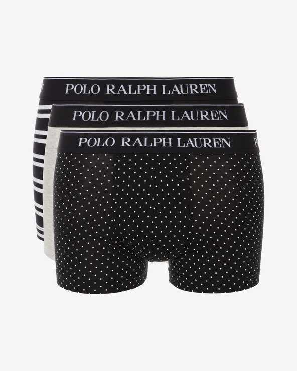 Polo Ralph Lauren 3 db-os Boxeralsó szett Fekete Szürke << lejárt 1109745 27 fotója