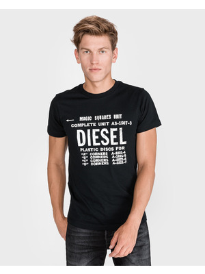 Diesel T-Diego Póló Fekete << lejárt 500108