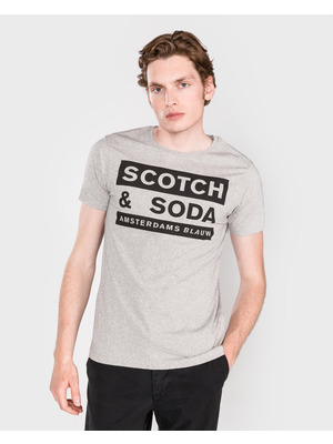 Scotch & Soda Póló Szürke << lejárt 535245