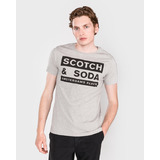 Scotch & Soda Póló Szürke << lejárt 535245