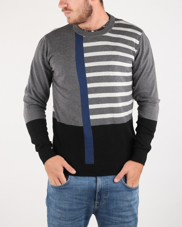 Diesel K-Stripy Pulóver Szürke << lejárt 6474785 69 fotója