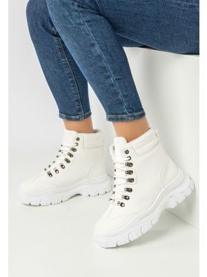 High-top halley fehér női sneakers