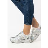 Macon ezüst női sneakers