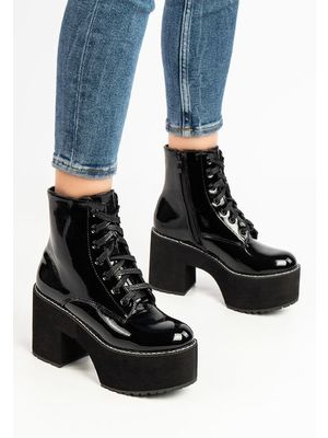 Forshaga v2 fekete női platform cipő << lejárt 462614