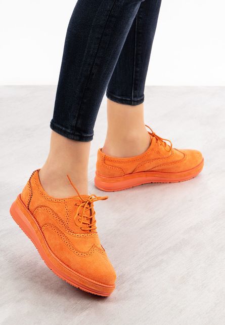 Oxford castelo narancssárga női cipő fotója