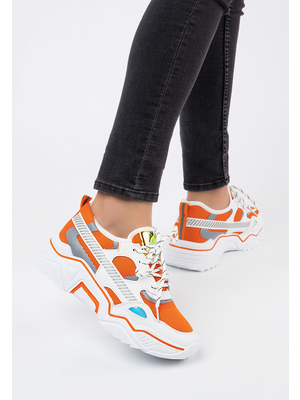 Faster narancssárga női sneakers