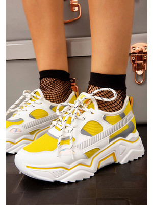 Faster i sárga női sneakers << lejárt 900059