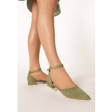 Weber zöld női cipő