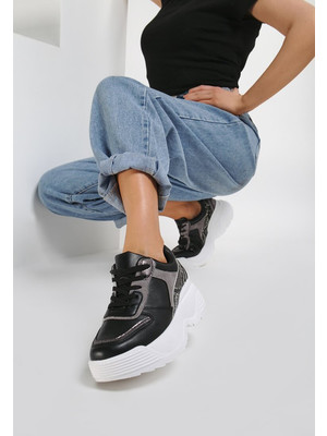 Dovela fekete telitalpú sneakers << lejárt 130330
