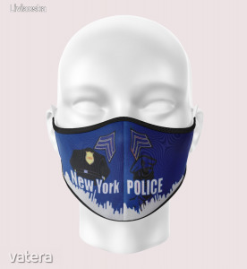 New York Police - szájmaszk NMÁ, arcmaszk (50 maszk 1 Ft-ról csak 2 napig!!!) egyedi << lejárt 219203 16 fotója