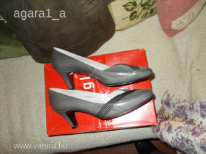 Nagyon extrán szép finom Bally suisse carolina cipő 6 E 39,5 bőr ezüstszürke << lejárt 9986445 43 fotója