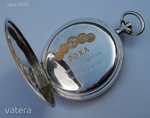 800s EZÜST DOXA ZSEBÓRA TOK << lejárt 1216314 45 fotója