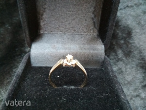 Arany (14k) brill gyűrű (2,1g) << lejárt 177409 10 fotója