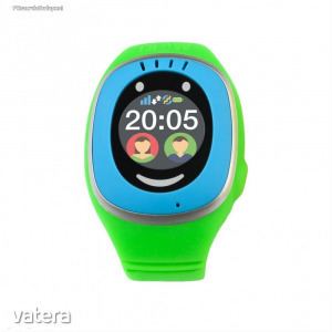 MyKi Touch GSM-GPS nyomkövetős gyermek okosóra - Kék/Zöld + ajándék Myki nyakbaakasztó << lejárt 2482183 24 fotója