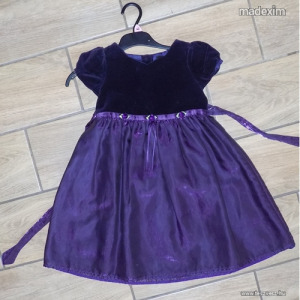 98-as F&F sötét lila alkalmi ruha hercegnő tündér jelmez alap E3 9571 << lejárt 9196215 1 fotója