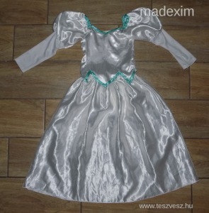116-122-es csodaszép Disney Ariel hercegnő menyasszonyi ruha jelmez E2 133 << lejárt 9301646 64 fotója