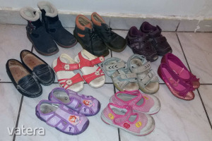 9 darabos kislány cipő csomag 25 - 26 -os méret 1Ft NMÁ! Szófia tornacipő csizma szand << lejárt 4212934 46 fotója