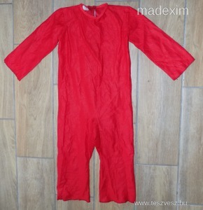 110-116-os piros jelmez overál ördög Sesame Street Elmo e23 1342 << lejárt 6677487 90 fotója