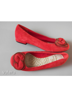 CLARKS Cushion Soft újszerű, velúrbőr balerina cipő, párnázott 37 -es << lejárt 308338