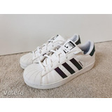 Adidas Superstar szuper fehér bőr cipő << lejárt 577621