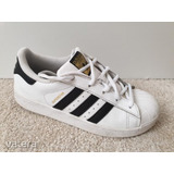 Adidas Superstar szuper fehér bőr cipő << lejárt 530358