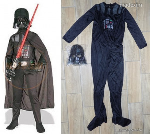 164-es Star wars Darth Vader jelmez overál új maszkkal E19 415-4 << lejárt 6462316 14 fotója