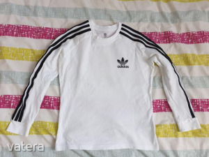 Adidas Originals szuper fehér hosszú ujjú póló, felső Újszerű << lejárt 891106 1 fotója