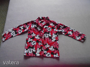 DISNEY MINNIE MOUSE kétoldalt mintás pamut pizsama felső 7-évesre << lejárt 6281036 70 fotója