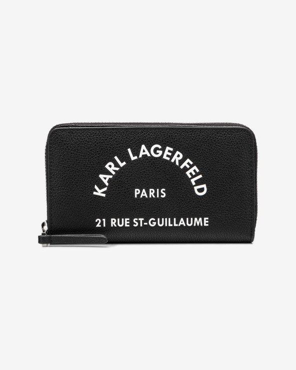 Karl Lagerfeld Rue St Guillaume Medium Pénztárca Fekete << lejárt 820674 50 fotója