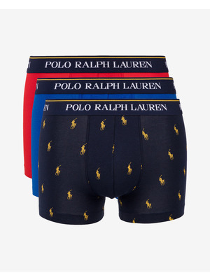 Polo Ralph Lauren 3 db-os Boxeralsó szett Kék Piros << lejárt 389397