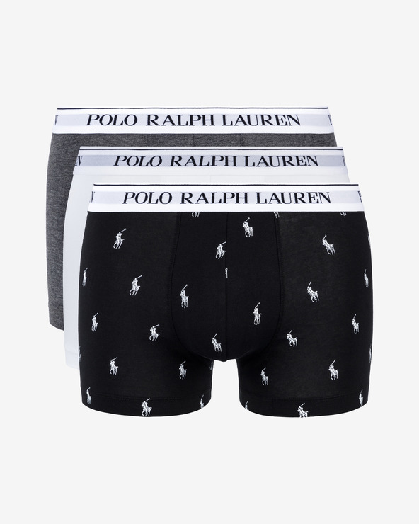 Polo Ralph Lauren 3 db-os Boxeralsó szett Fekete Fehér Szürke << lejárt 6418357 16 fotója