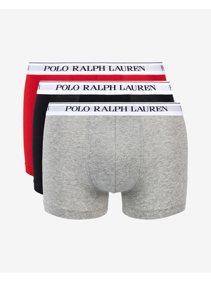 Polo Ralph Lauren 3 db-os Boxeralsó szett Fekete Piros Szürke << lejárt 219225