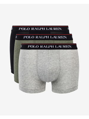 Polo Ralph Lauren 3 db-os Boxeralsó szett Fekete Zöld Szürke << lejárt 339624