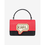Karl Lagerfeld Kézitáska Fekete Piros << lejárt 744756