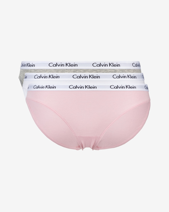 Calvin Klein 3 db-os Bugyi szett Rózsaszín Fehér Szürke << lejárt 7605184 25 fotója