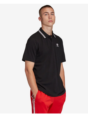 adidas Originals Trefoil Teniszpóló Fekete << lejárt 52737