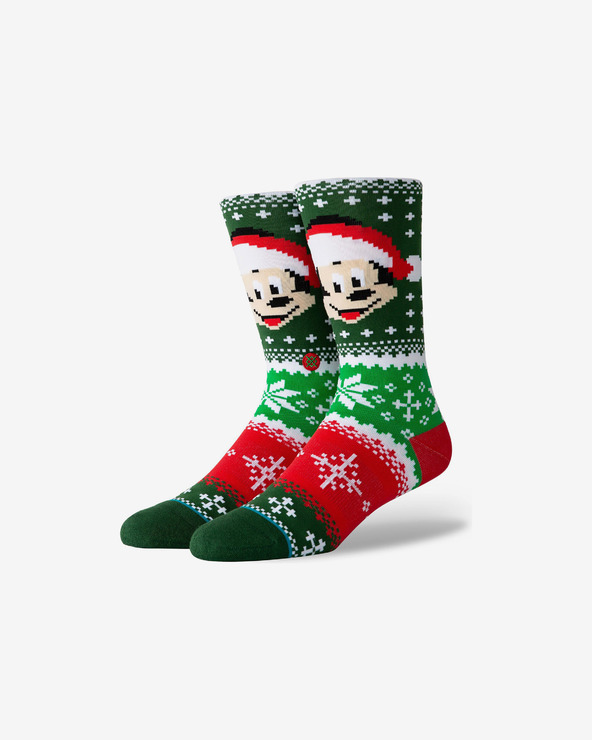 Stance Mickey Claus Zokni Zöld Piros << lejárt 1695484 43 fotója