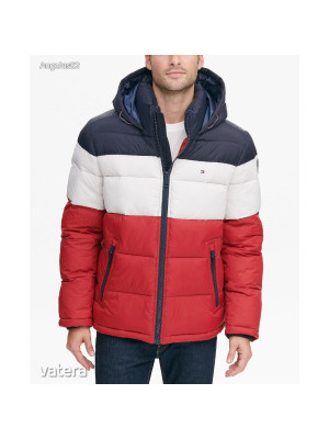 Tommy Hilfiger férfi, minőségi téli dzseki,kapucnis,eredeti,új,XL-es méret << lejárt 621938