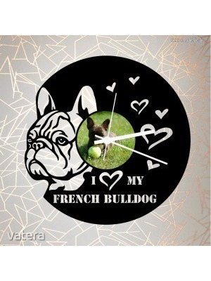 Francia bulldog óra 2, egyedi órák << lejárt 90141