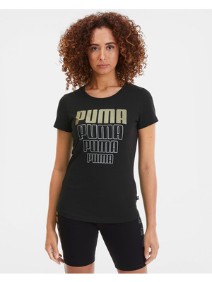 Puma Rebel Graphic Póló Fekete << lejárt 729820